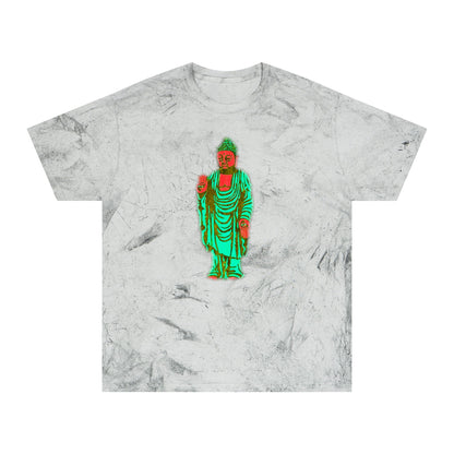 Grand Honor Buddha Watermelon Industrial Dye Premium T-Shirt