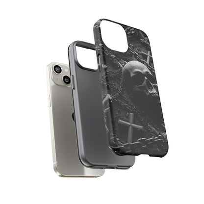 Gothic Skull Tough Phone Case