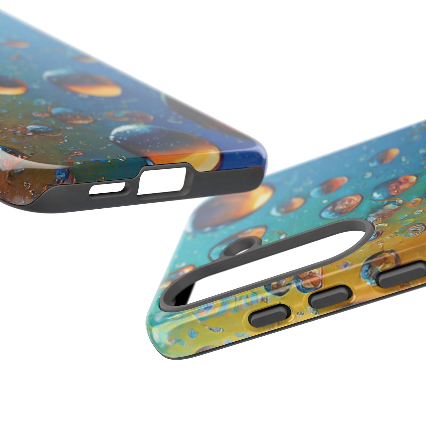 Colorful Water Droplets Tough Phone Case