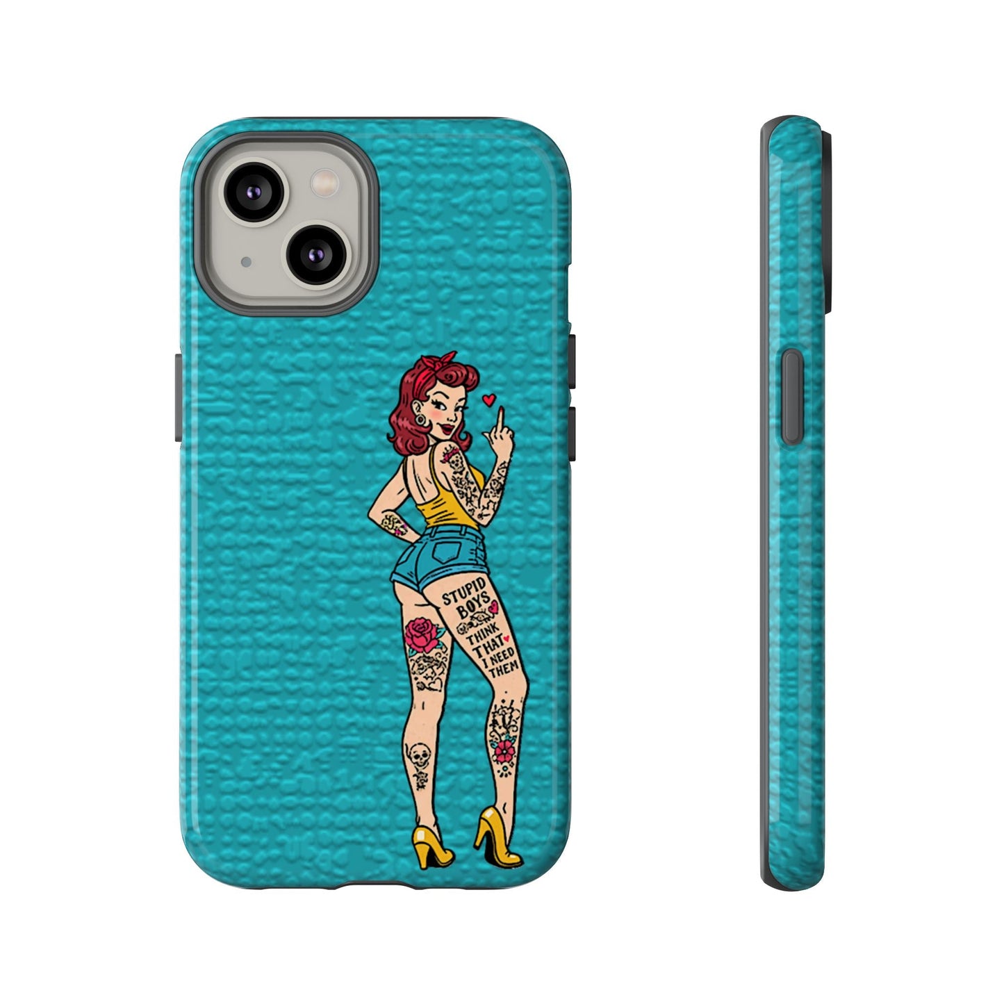 Stupid Boys Tough Phone Case