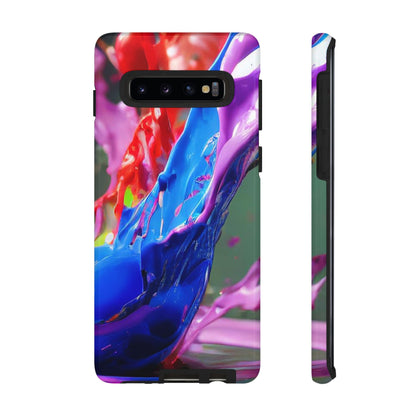 Vibrant Color Splash Tough Phone Case