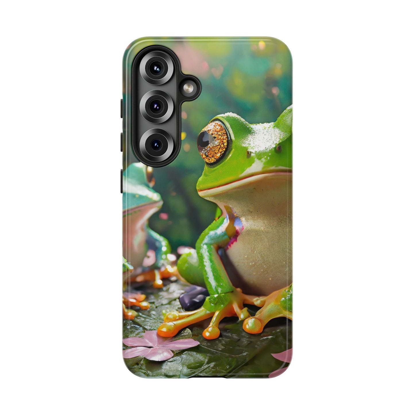 Someone Watching Colorful Frog Tough Phone Case