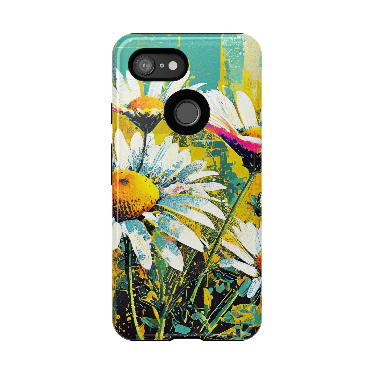 Colorful Daisy Floral Tough Phone Case