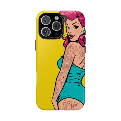 Bite Me Beauty Tough Phone Case