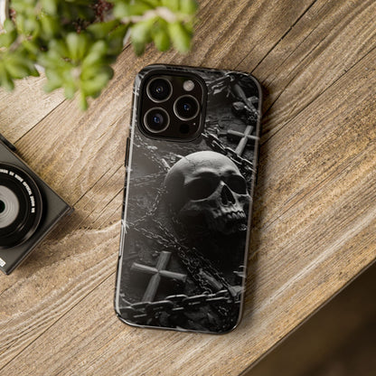 Gothic Skull Tough Phone Case