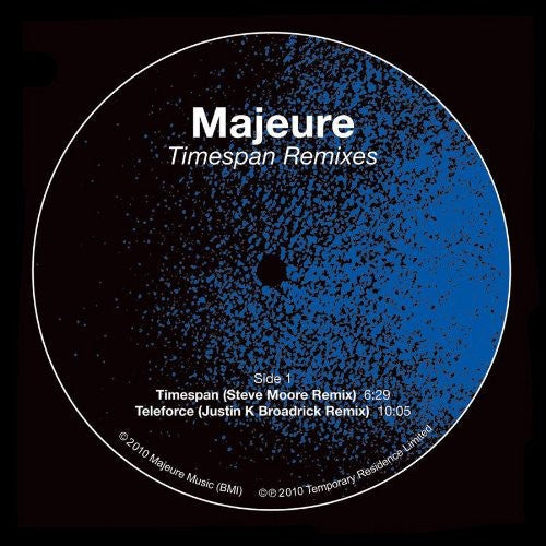 Majeure - Timespan Remixes [Limited Edition] Vinyl Record