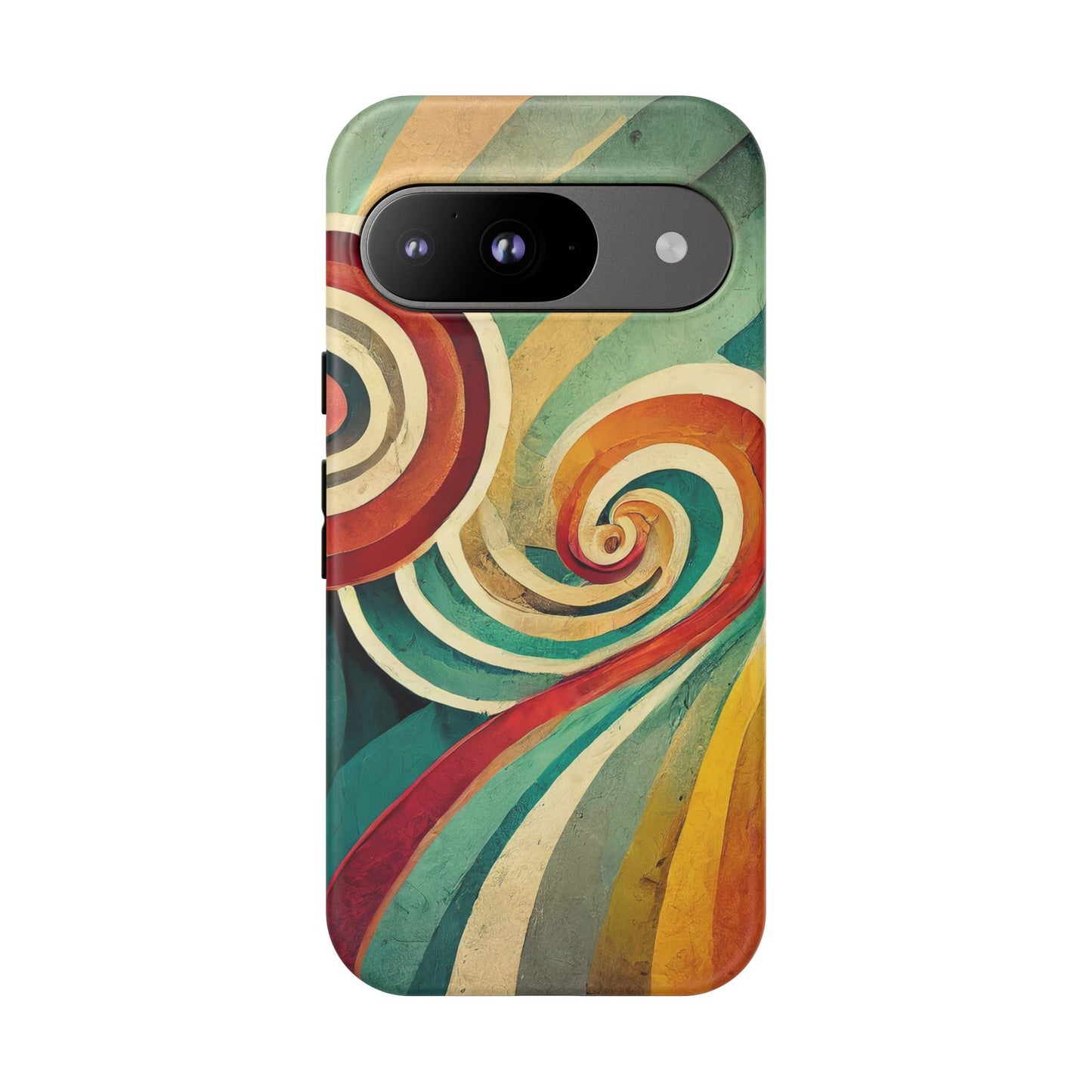Colorful Swirl Tough Phone Case