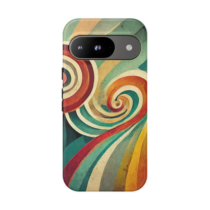 Colorful Swirl Tough Phone Case