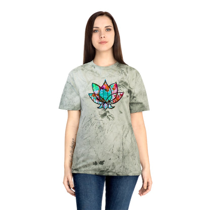 Unisex Lotus Bloom Industrial Dye Premium T-Shirt