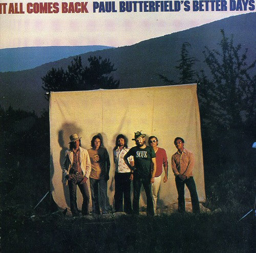 Paul Butterfield's Better Days - It All Comes Back Music CD