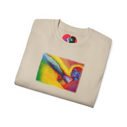 Surf is My Buddha Tablet Print Unisex Ultra Cotton Tee