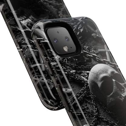 Gothic Skull Tough Phone Case