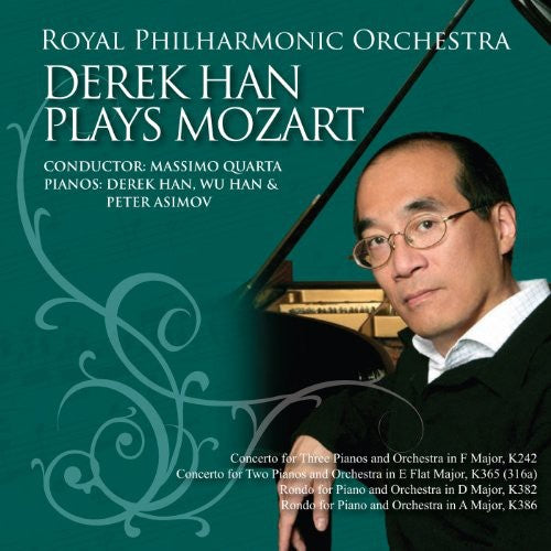 W.A. Mozart - Derek Han Plays Mozart Music CD