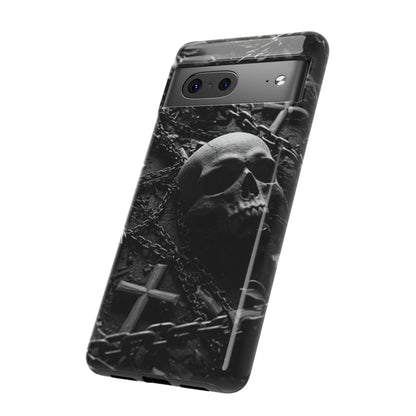Gothic Skull Tough Phone Case