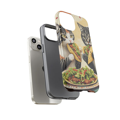 Funny Taco Cat Tough Phone Case