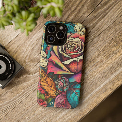 Colorful Roses Tough Phone Case