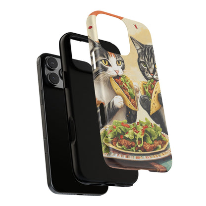 Funny Taco Cat Tough Phone Case