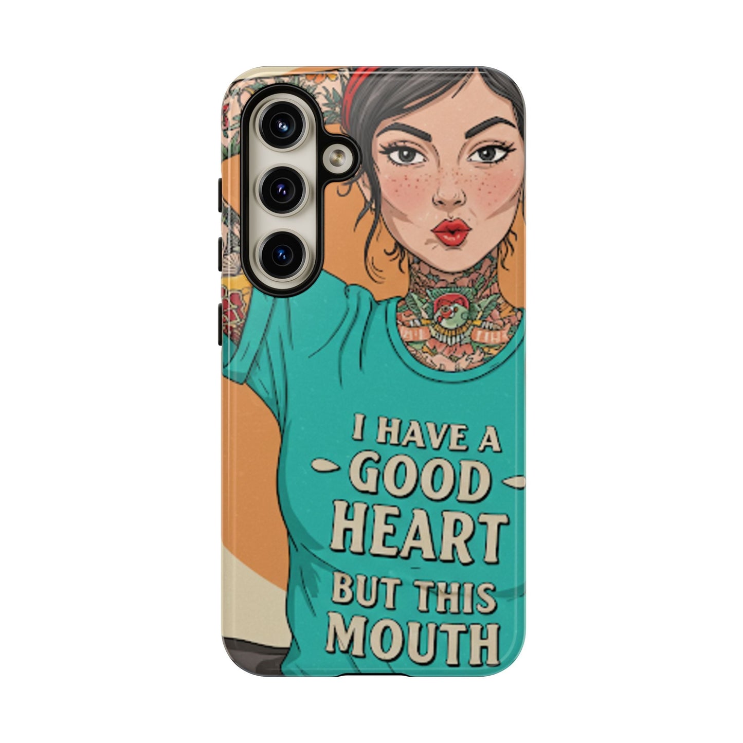 I Have A Good Heart Tough Phone Case