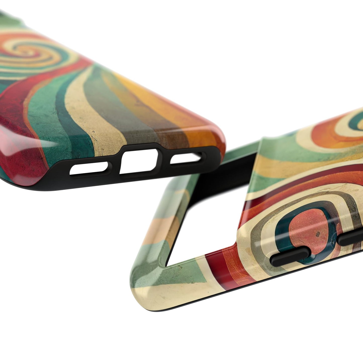 Colorful Swirl Tough Phone Case