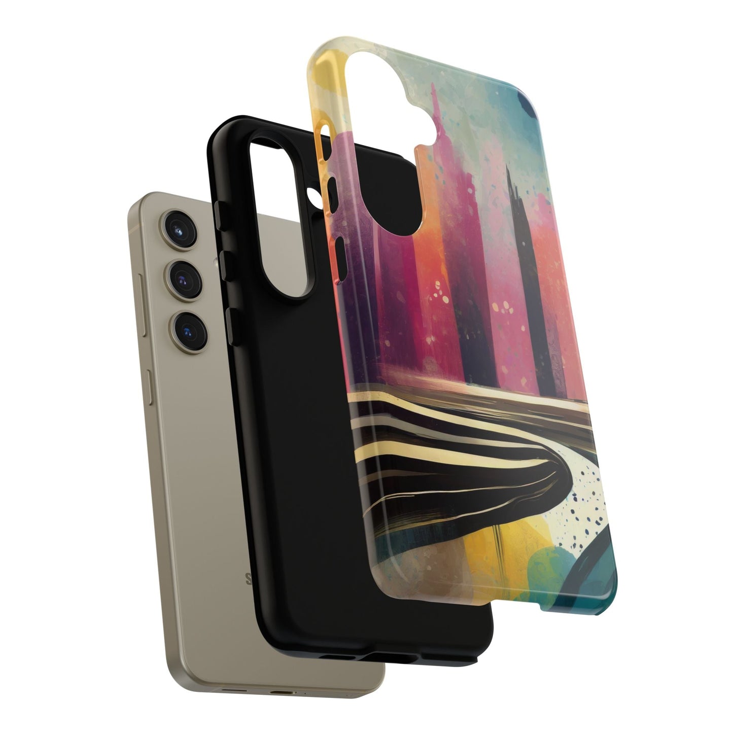 City Skyline Vibrant Tough Phone Case