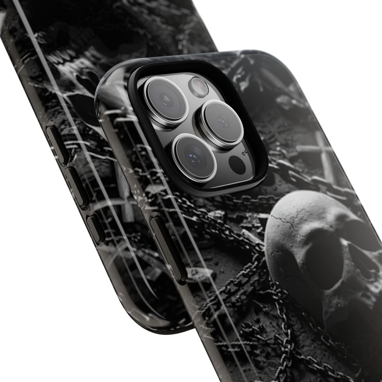 Gothic Skull Tough Phone Case