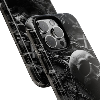 Gothic Skull Tough Phone Case