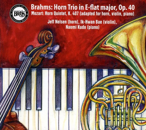 J. BRAHMS - Horn Trio Op 40 [CD]