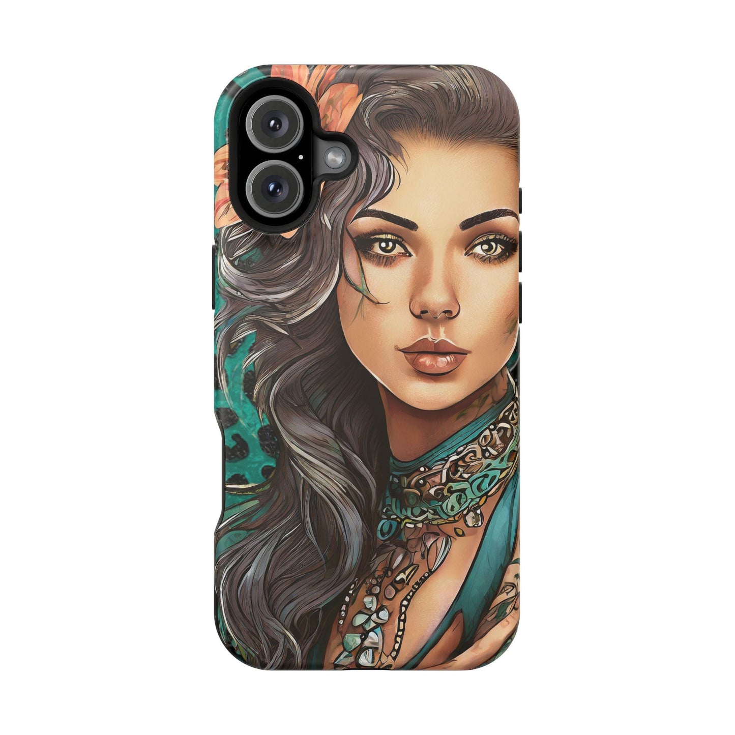 Vibrant Beauty Magnetic Tough Phone Case