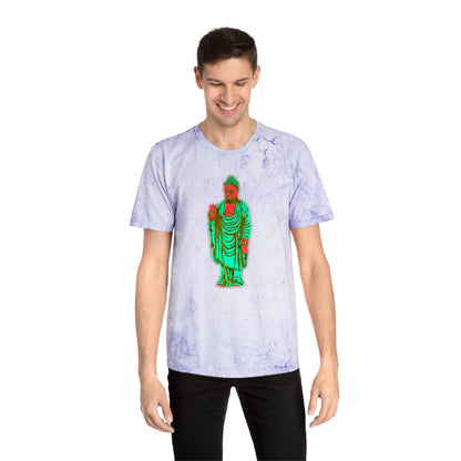 Grand Honor Buddha Watermelon Industrial Dye Premium T-Shirt