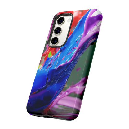 Vibrant Color Splash Tough Phone Case