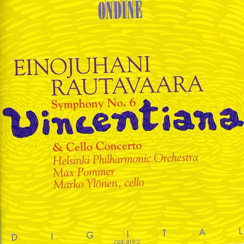 Marko Ylonen - Symphony 6 "Vincentiana" / Cello Concerto [CD]
