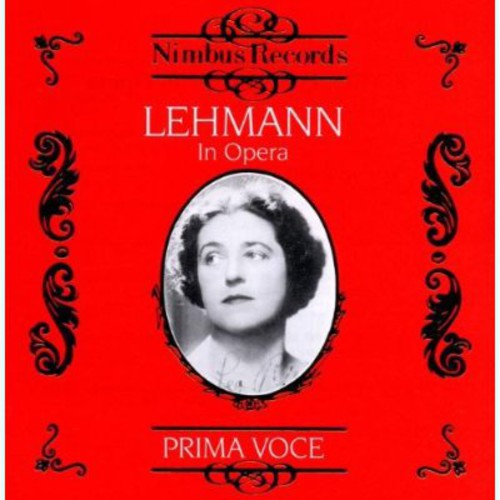 LOTTE LEHMANN - In Opera 1 [CD]