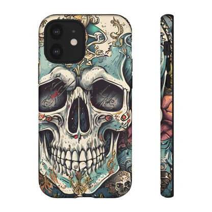 Abstract Skull Tough Phone Case