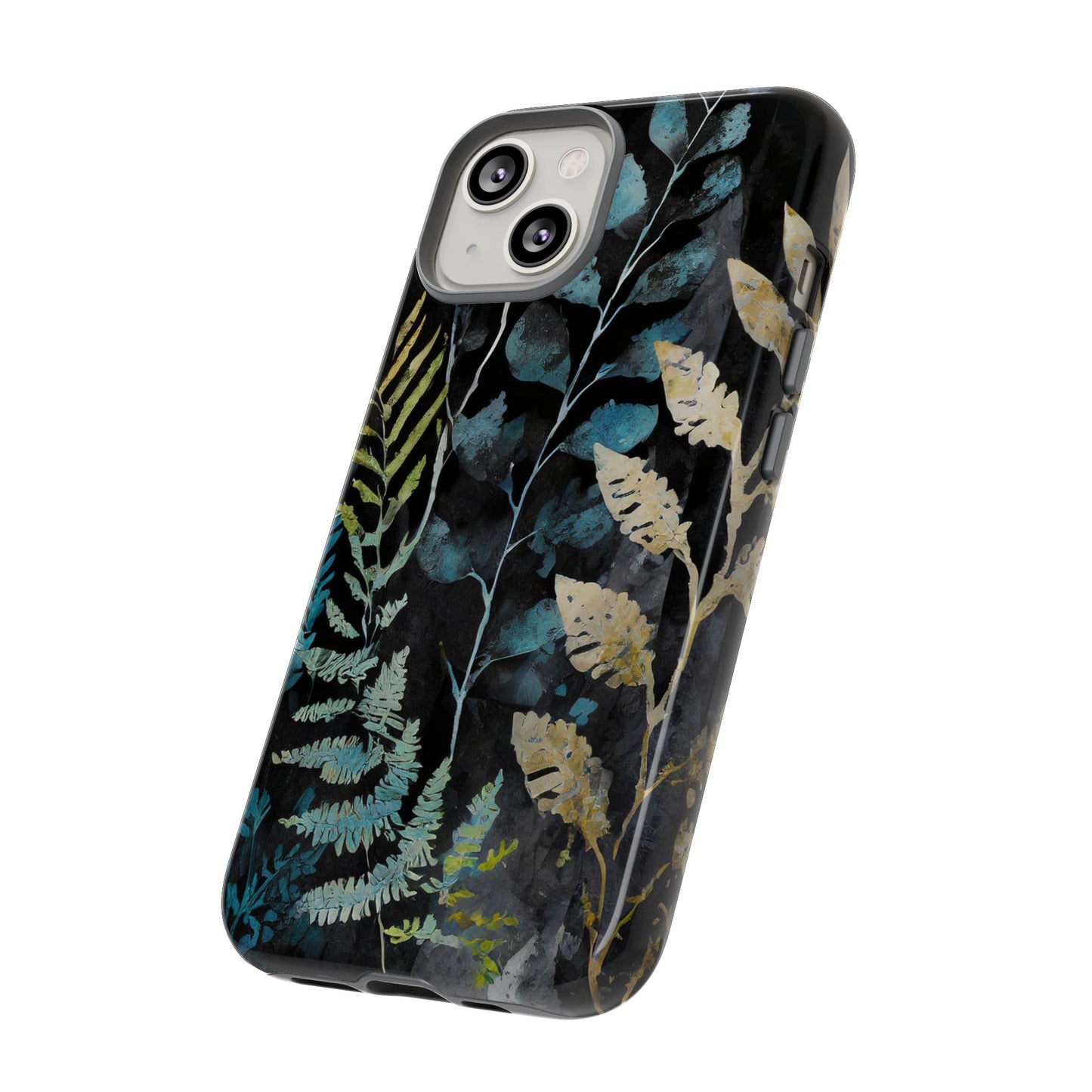 Dark Floral Tough Phone Case