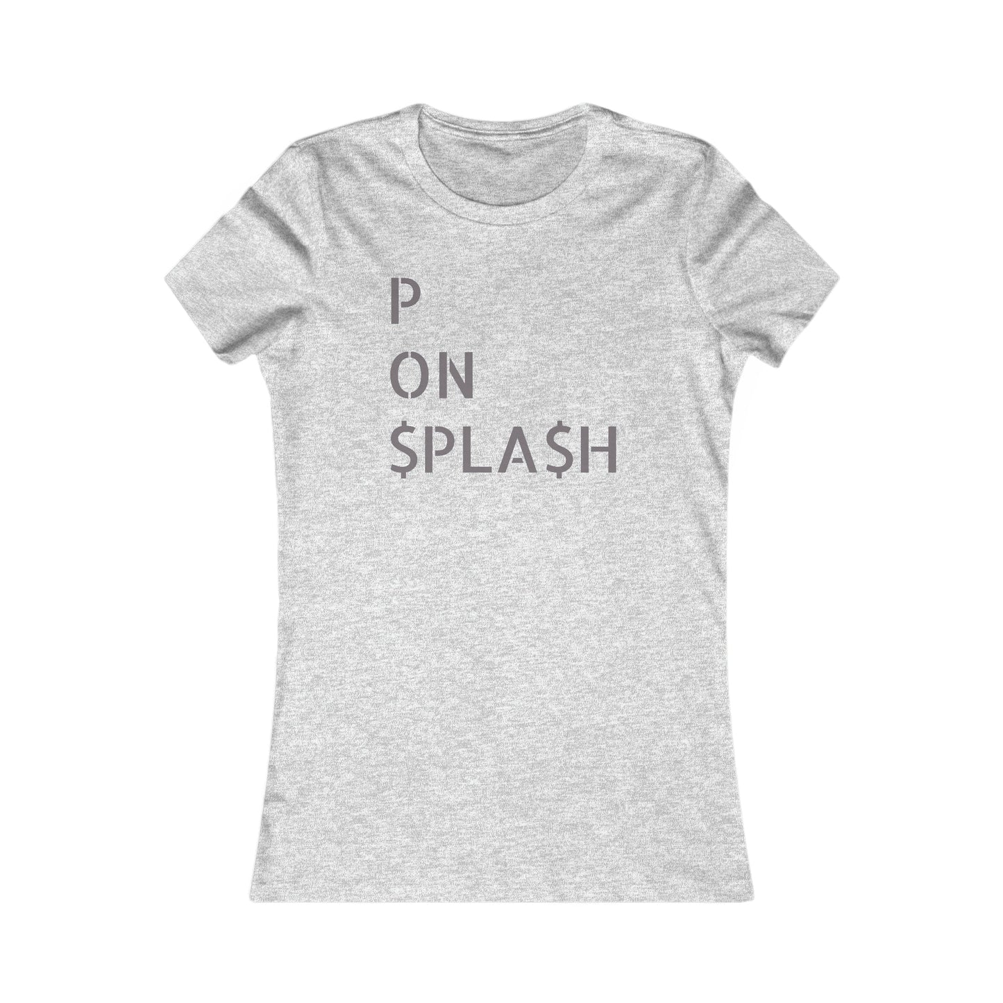 P ON SPLASH Women's Premium Tee