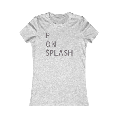 P ON SPLASH Women's Premium Tee