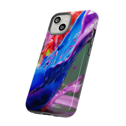 Vibrant Color Splash Tough Phone Case