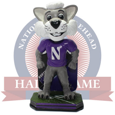Northwestern Wildcats Willie Mascot Bobblehead