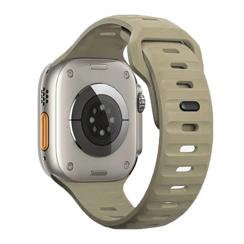 Silicone Band For Apple Watch Series 11/10/9/8/7/6/5/4/ SE / Ultra 1/2/3