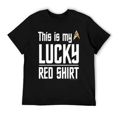 Star Trek The Original Series This Is My Lucky Red Shirt T-Shirt