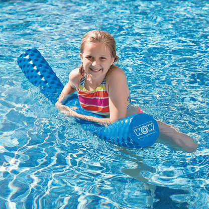 WOW Watersports Dipped Foam Pool Noodle Blue