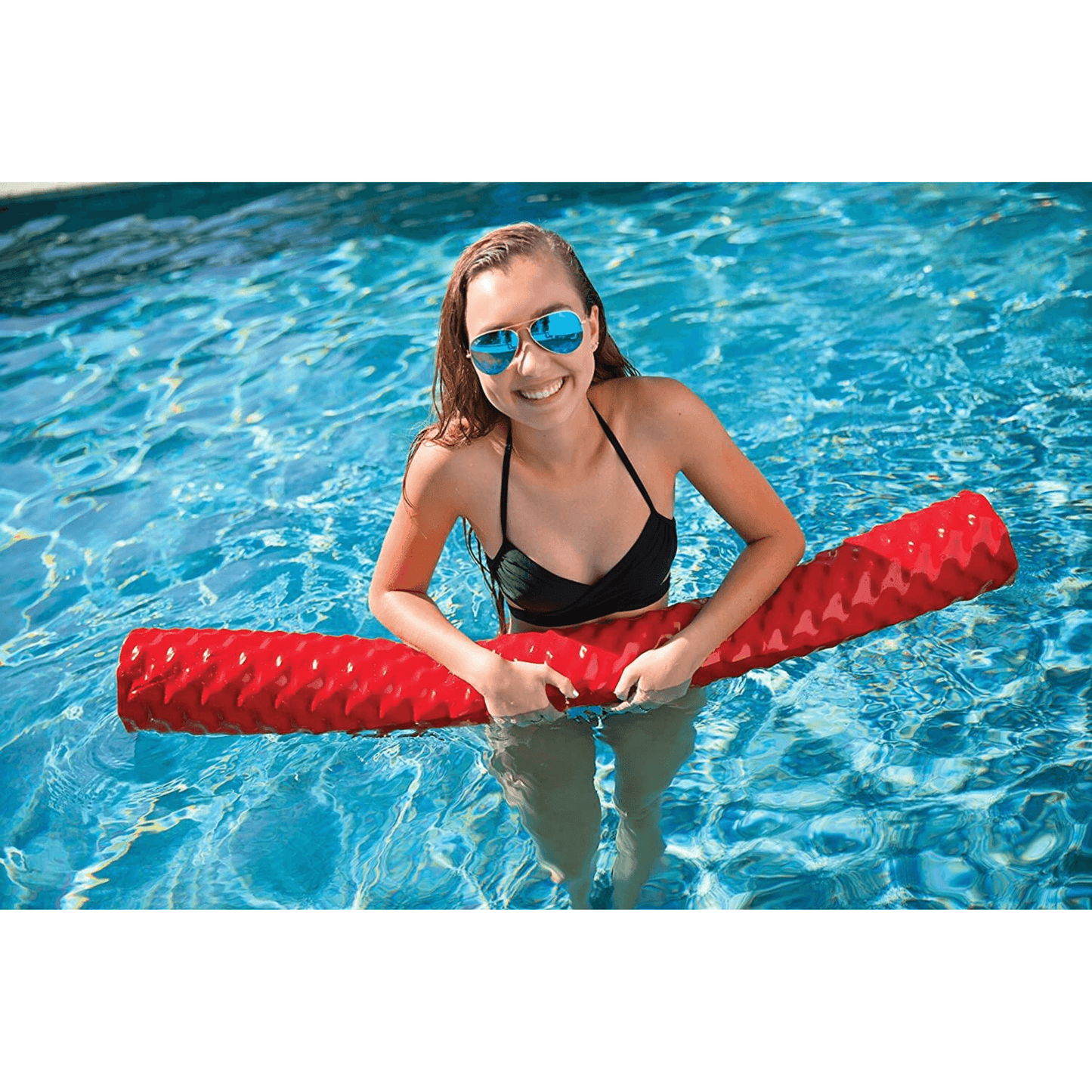 WOW Watersports Dipped Foam Pool Noodle Red