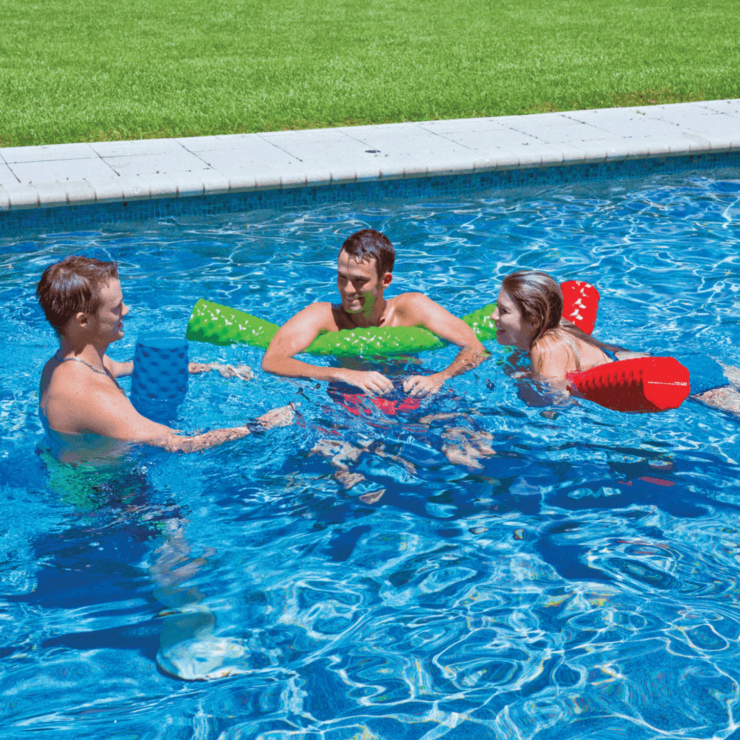WOW Watersports Dipped Foam Pool Noodle Red