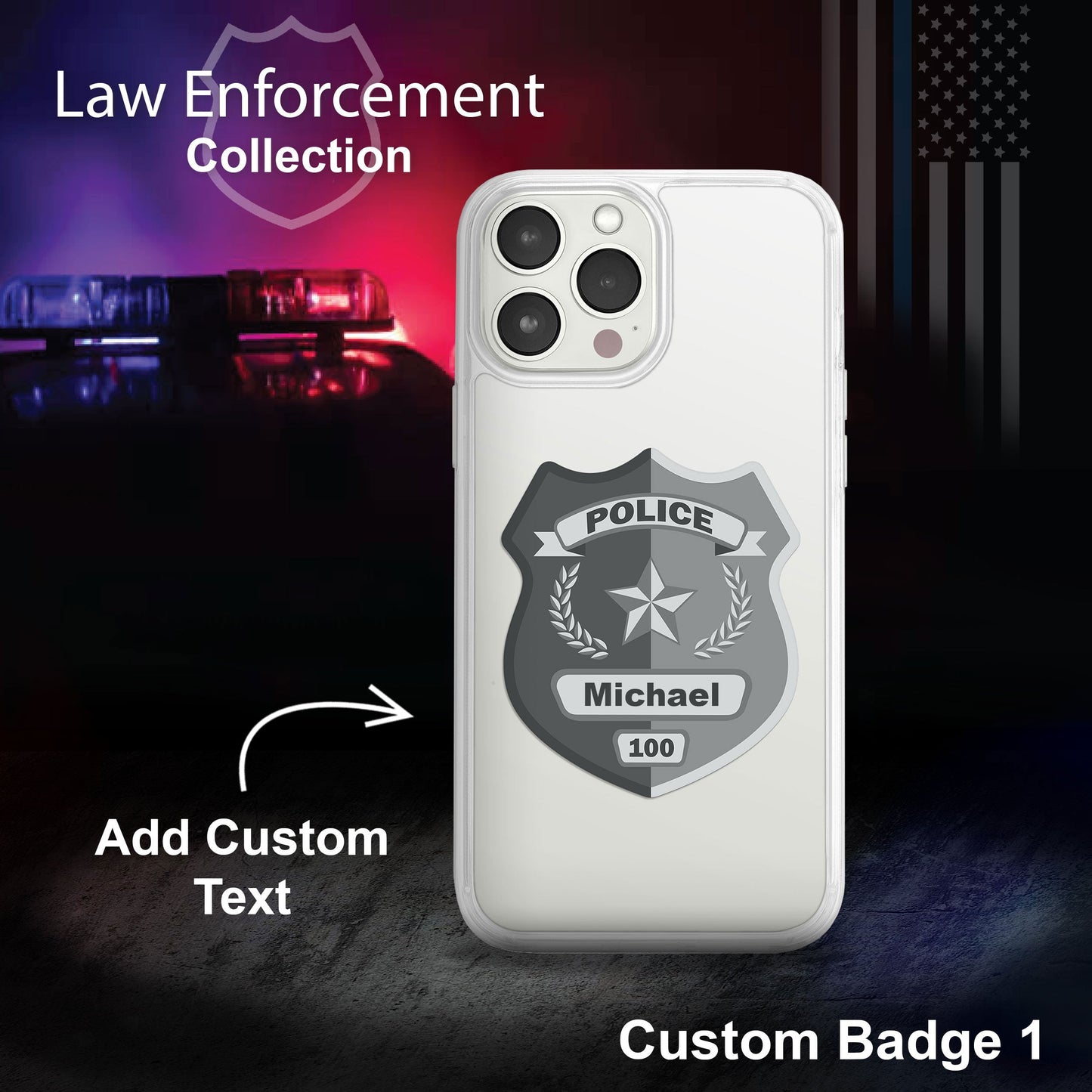 Law Enforcement HD Apple iPhone 14 Mag-Safe Phone Case