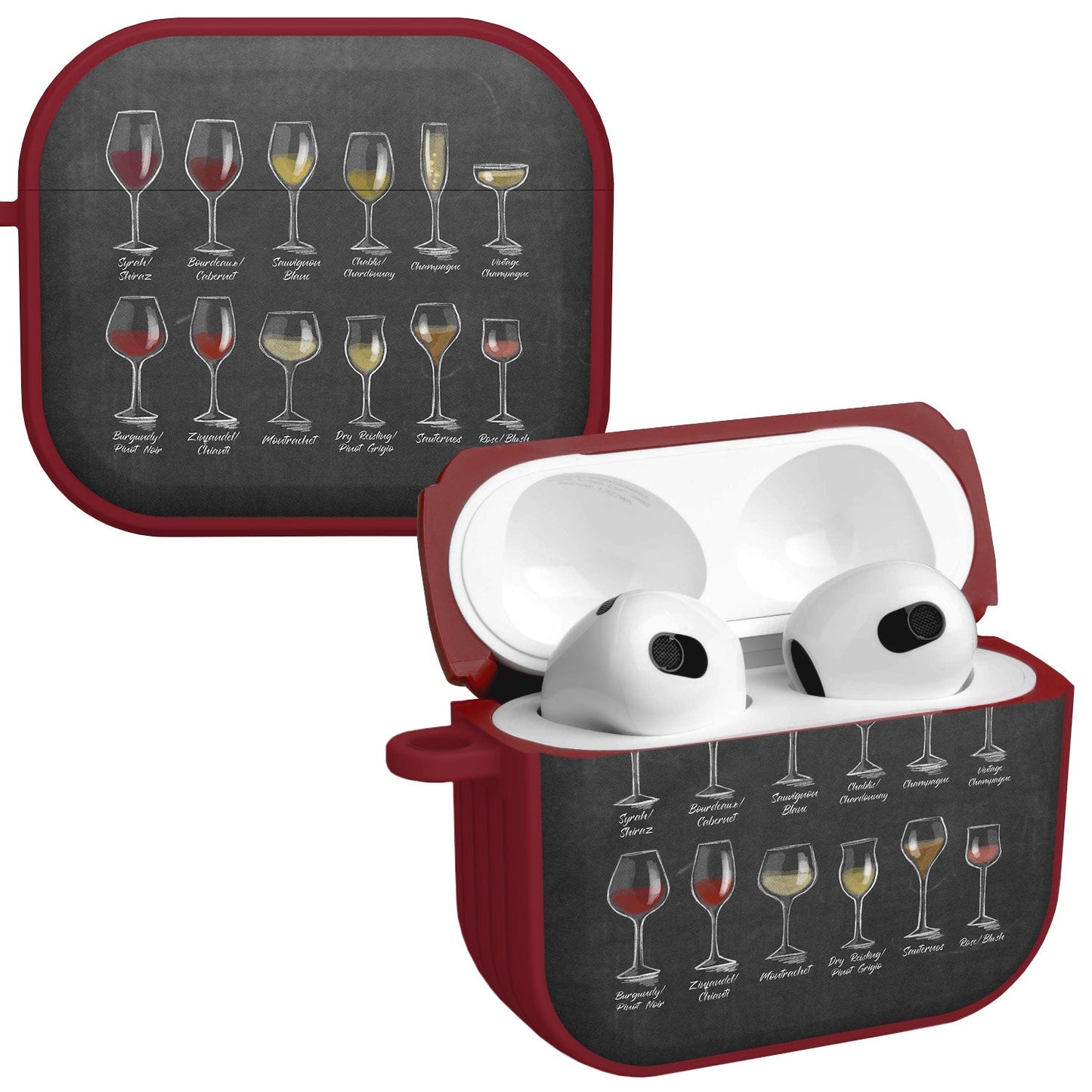Wine, Beer, & Booze HDX Apple AirPods Gen 3 Case Cover