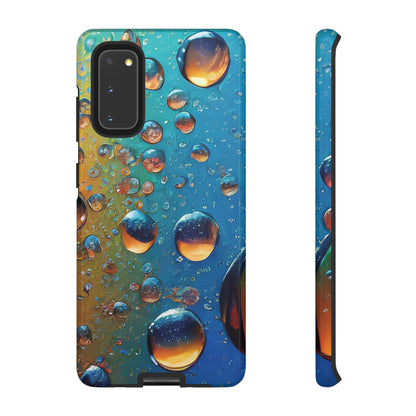 Colorful Water Droplets Tough Phone Case