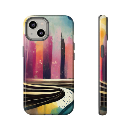 City Skyline Vibrant Tough Phone Case