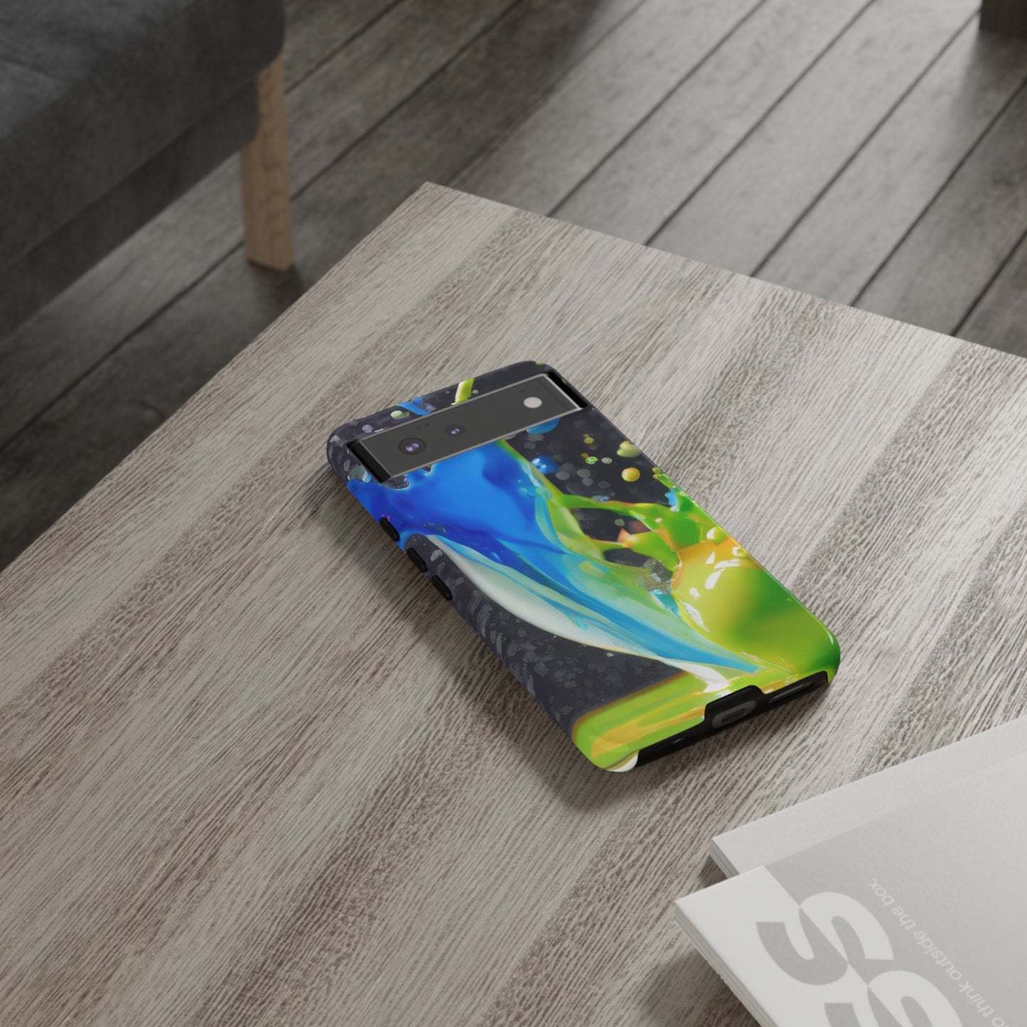 Vibrant Paint Splash Phone Case - Tough & Stylish Protection