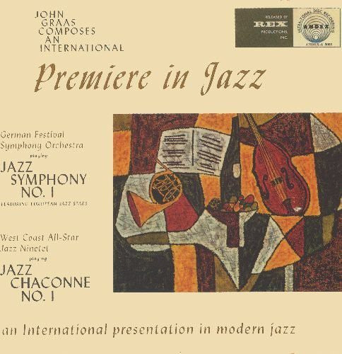 JOHN GRAAS - Premiere in Jazz Music CD
