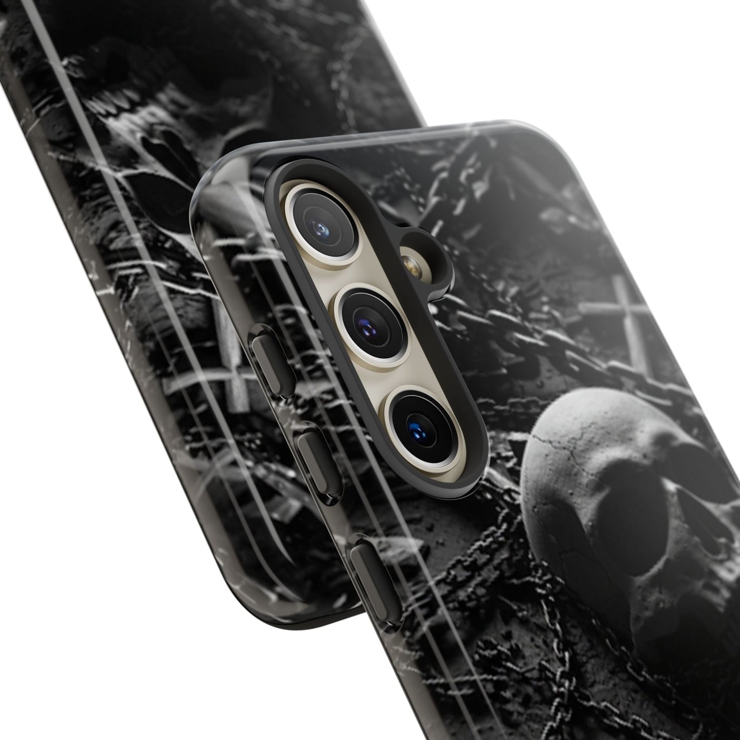 Gothic Skull Tough Phone Case